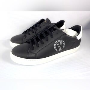 Valentino Petra Black and White Men's Sneakers